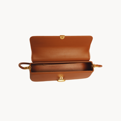 Elara Shoulder Bag- Brown
