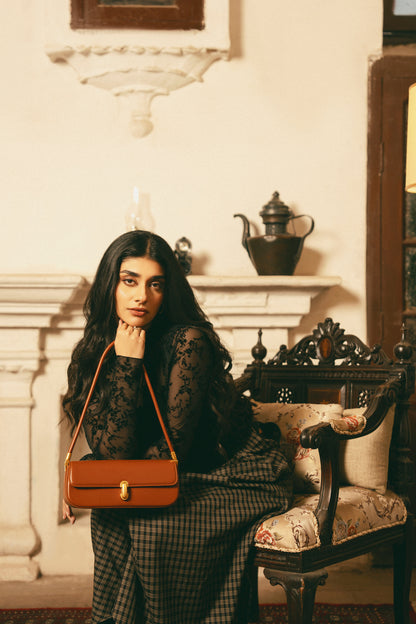 Elara Shoulder Bag- Brown